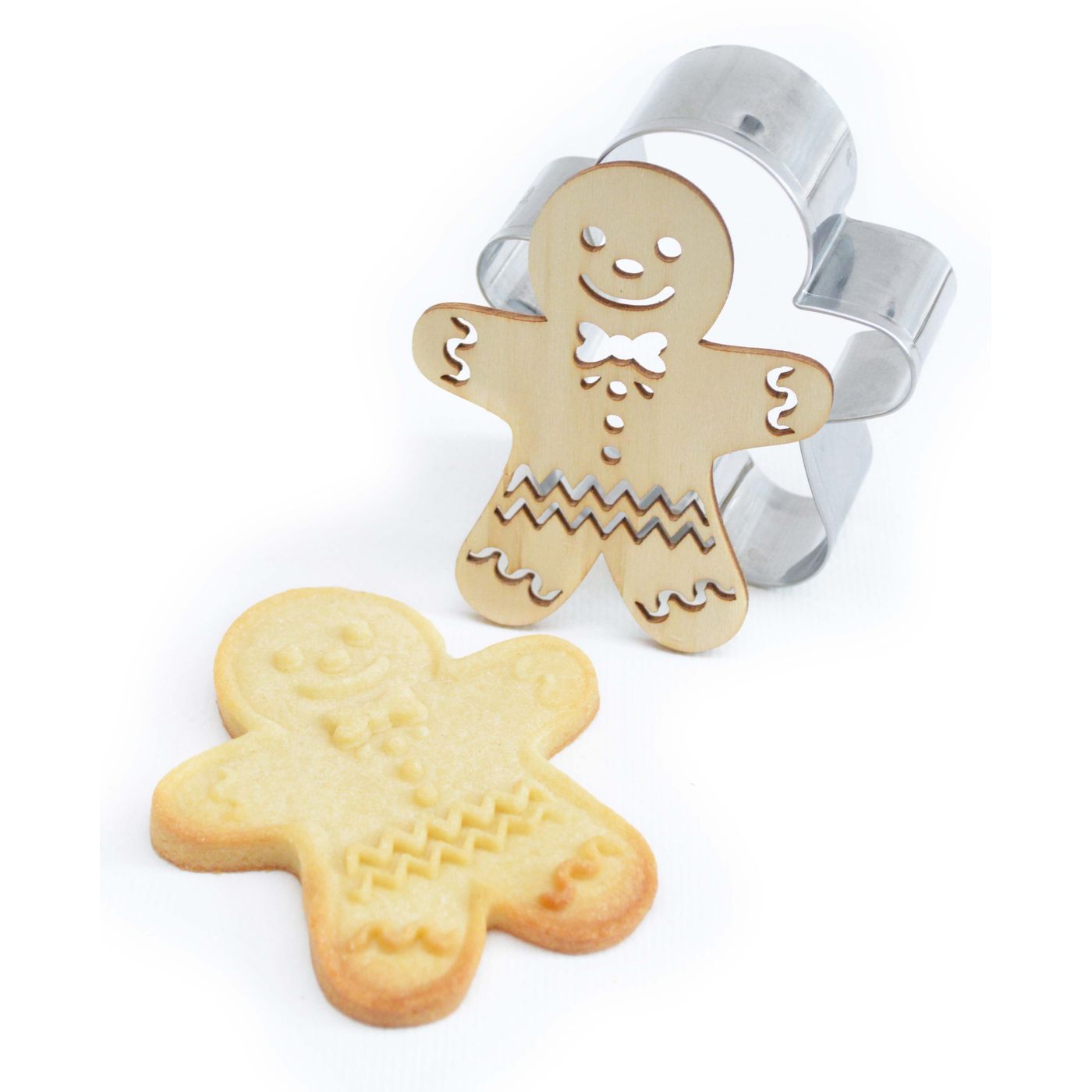 Découpoir + Embosseur bois ginger